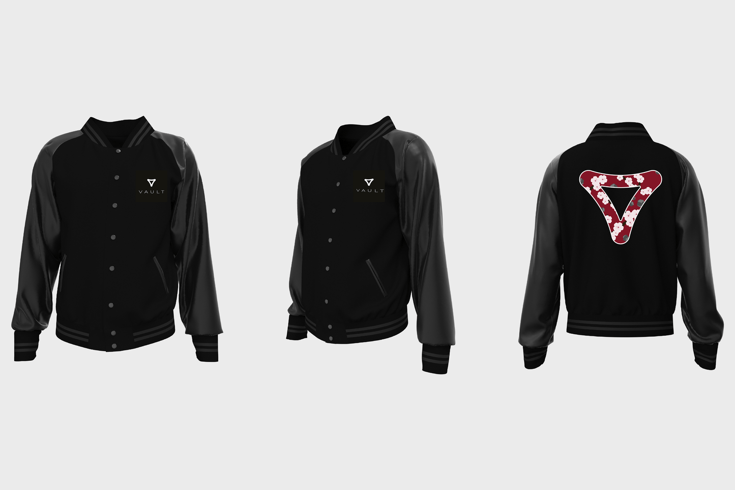 The Varsity Club Jacket – Black Edition